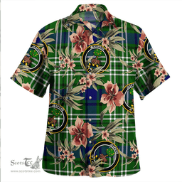Scottish Swinton Clan Tartan Hawaiian Shirt - Tropical Old Style Scottish Plaid Tartan Plaid
