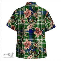 Scottish Swinton Clan Tartan Hawaiian Shirt - Tropical Old Style Scottish Plaid Tartan Plaid