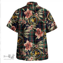 Scottish Newlands (Walker Newlands) Modern Clan Tartan Hawaiian Shirt - Tropical Old Style Scottish Plaid Tartan Plaid