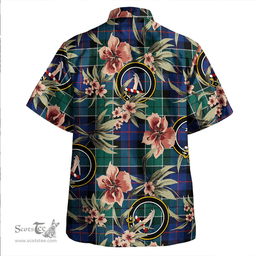 Scottish Syme Modern Clan Tartan Hawaiian Shirt - Tropical Old Style Scottish Plaid Tartan Plaid