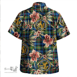 Scottish Smith (MacGowan Hunting) Modern Clan Tartan Hawaiian Shirt - Tropical Old Style Scottish Plaid Tartan Plaid