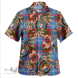 Scottish Skirving Clan Tartan Hawaiian Shirt - Tropical Old Style Scottish Plaid Tartan Plaid