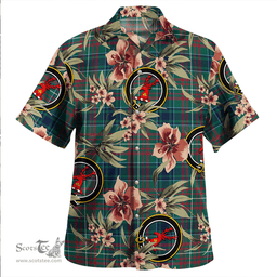 Scottish MacConnell Modern Clan Tartan Hawaiian Shirt - Tropical Old Style Scottish Plaid Tartan Plaid