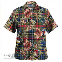 Scottish MacDonald of P.E. Island (Donald of P.E. Island) Modern Clan Tartan Hawaiian Shirt - Tropical Old Style Scottish Plaid Tartan Plaid