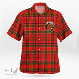 Scottish Munro Clan Badge Tartan Hawaii Shirt Crest Tartan Plaid Shirt Scottish Plaid Tartan Plaid - ScotsTee - scotstee.com