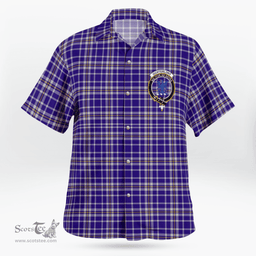 Scottish Ochterlony Clan Badge Tartan Hawaii Shirt Crest Tartan Plaid Shirt Scottish Plaid Tartan Plaid - ScotsTee - scotstee.com