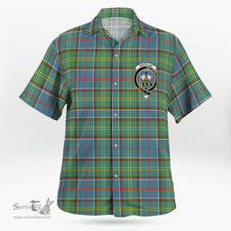 Scottish Whitelaw Clan Badge Tartan Hawaii Shirt Crest Tartan Plaid Shirt Scottish Plaid Tartan Plaid - ScotsTee - scotstee.com