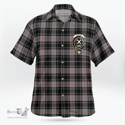 Scottish Moffat Clan Badge Tartan Hawaii Shirt Crest Tartan Plaid Shirt Scottish Plaid Tartan Plaid - ScotsTee - scotstee.com