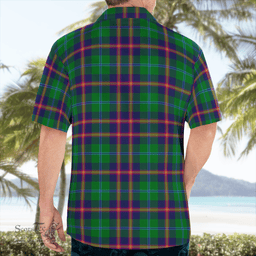 Scottish Young Clan Badge Tartan Hawaii Shirt Crest Tartan Plaid Shirt Scottish Plaid Tartan Plaid - ScotsTee - scotstee.com