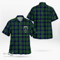 Scottish Macneil Of Colonsay Clan Badge Tartan Hawaii Shirt Crest Tartan Plaid Shirt Scottish Plaid Tartan Plaid - ScotsTee - scotstee.com