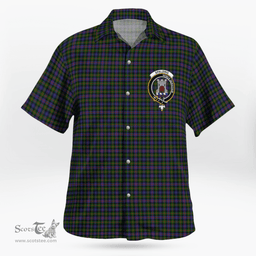 Scottish Spalding Clan Badge Tartan Hawaii Shirt Crest Tartan Plaid Shirt Scottish Plaid Tartan Plaid - ScotsTee - scotstee.com