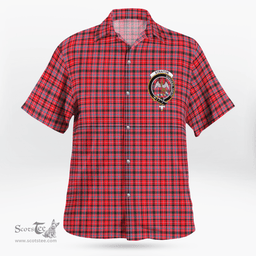Scottish Straiton Clan Badge Tartan Hawaii Shirt Crest Tartan Plaid Shirt Scottish Plaid Tartan Plaid - ScotsTee - scotstee.com