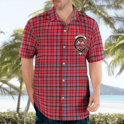 Scottish Straiton Clan Badge Tartan Hawaii Shirt Crest Tartan Plaid Shirt Scottish Plaid Tartan Plaid - ScotsTee - scotstee.com