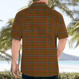 Scottish Seton Clan Badge Tartan Hawaii Shirt Crest Tartan Plaid Shirt Scottish Plaid Tartan Plaid - ScotsTee - scotstee.com