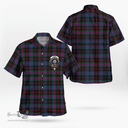 Scottish Nairn Clan Badge Tartan Hawaii Shirt Crest Tartan Plaid Shirt Scottish Plaid Tartan Plaid - ScotsTee - scotstee.com
