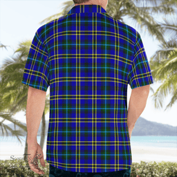 Scottish Weir Clan Badge Tartan Hawaii Shirt Crest Tartan Plaid Shirt Scottish Plaid Tartan Plaid - ScotsTee - scotstee.com
