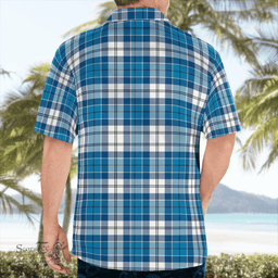 Scottish Roberton Clan Badge Tartan Hawaii Shirt Crest Tartan Plaid Shirt Scottish Plaid Tartan Plaid - ScotsTee - scotstee.com