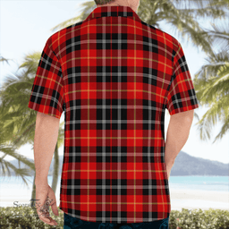 Scottish Majoribanks Clan Badge Tartan Hawaii Shirt Crest Tartan Plaid Shirt Scottish Plaid Tartan Plaid - ScotsTee - scotstee.com