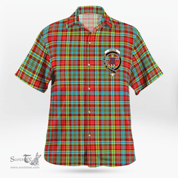 Scottish Ogilvie Clan Badge Tartan Hawaii Shirt Crest Tartan Plaid Shirt Scottish Plaid Tartan Plaid - ScotsTee - scotstee.com
