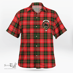 Scottish Nesbitt Clan Badge Tartan Hawaii Shirt Crest Tartan Plaid Shirt Scottish Plaid Tartan Plaid - ScotsTee - scotstee.com