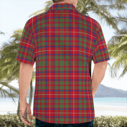 Scottish Shaw Of Tordarroch Clan Badge Tartan Hawaii Shirt Crest Tartan Plaid Shirt Scottish Plaid Tartan Plaid - ScotsTee - scotstee.com