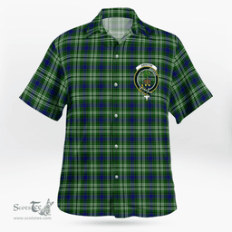 Scottish Swinton Clan Badge Tartan Hawaii Shirt Crest Tartan Plaid Shirt Scottish Plaid Tartan Plaid - ScotsTee - scotstee.com
