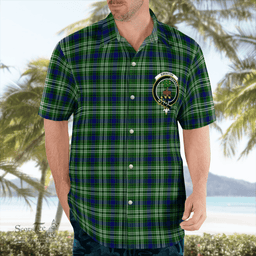 Scottish Swinton Clan Badge Tartan Hawaii Shirt Crest Tartan Plaid Shirt Scottish Plaid Tartan Plaid - ScotsTee - scotstee.com