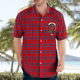 Scottish Rait Clan Badge Tartan Hawaii Shirt Crest Tartan Plaid Shirt Scottish Plaid Tartan Plaid - ScotsTee - scotstee.com
