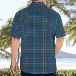 Scottish Sandilands Clan Badge Tartan Hawaii Shirt Crest Tartan Plaid Shirt Scottish Plaid Tartan Plaid - ScotsTee - scotstee.com