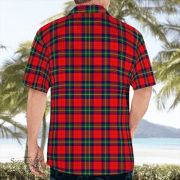 Scottish Ruthven Clan Badge Tartan Hawaii Shirt Crest Tartan Plaid Shirt Scottish Plaid Tartan Plaid - ScotsTee - scotstee.com