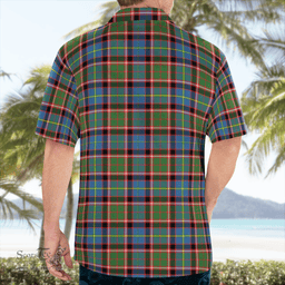 Scottish Stirling Of Keir Clan Badge Tartan Hawaii Shirt Crest Tartan Plaid Shirt Scottish Plaid Tartan Plaid - ScotsTee - scotstee.com