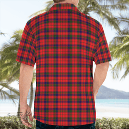 Scottish Robertson Clan Badge Tartan Hawaii Shirt Crest Tartan Plaid Shirt Scottish Plaid Tartan Plaid - ScotsTee - scotstee.com