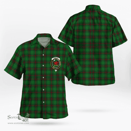 Scottish Primrose Clan Badge Tartan Hawaii Shirt Crest Tartan Plaid Shirt Scottish Plaid Tartan Plaid - ScotsTee - scotstee.com