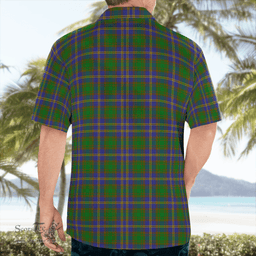 Scottish Strang Clan Badge Tartan Hawaii Shirt Crest Tartan Plaid Shirt Scottish Plaid Tartan Plaid - ScotsTee - scotstee.com