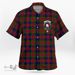Scottish Tennant Clan Badge Tartan Hawaii Shirt Crest Tartan Plaid Shirt Scottish Plaid Tartan Plaid - ScotsTee - scotstee.com