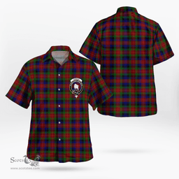 Scottish Tennant Clan Badge Tartan Hawaii Shirt Crest Tartan Plaid Shirt Scottish Plaid Tartan Plaid - ScotsTee - scotstee.com