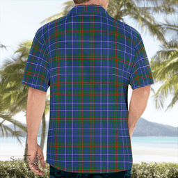 Scottish Edmonstone Of Duntreath Clan Badge Tartan Hawaii Shirt Crest Tartan Plaid Shirt Scottish Plaid Tartan Plaid - ScotsTee - scotstee.com