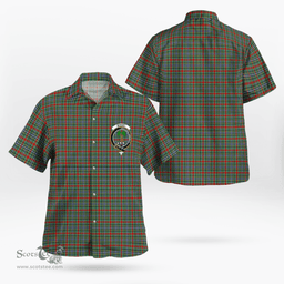 Scottish Bisset Clan Badge Tartan Hawaii Shirt Crest Tartan Plaid Shirt Scottish Plaid Tartan Plaid - ScotsTee - scotstee.com