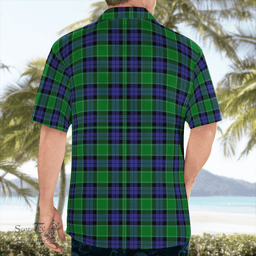 Scottish Graham Clan Badge Tartan Hawaii Shirt Crest Tartan Plaid Shirt Scottish Plaid Tartan Plaid - ScotsTee - scotstee.com