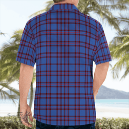 Scottish Elliot Clan Badge Tartan Hawaii Shirt Crest Tartan Plaid Shirt Scottish Plaid Tartan Plaid - ScotsTee - scotstee.com