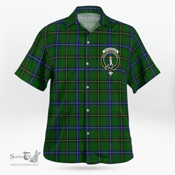 Scottish Henderson Clan Badge Tartan Hawaii Shirt Crest Tartan Plaid Shirt Scottish Plaid Tartan Plaid - ScotsTee - scotstee.com