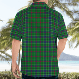 Scottish Duncan Clan Badge Tartan Hawaii Shirt Crest Tartan Plaid Shirt Scottish Plaid Tartan Plaid - ScotsTee - scotstee.com