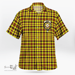 Scottish Jardine Clan Badge Tartan Hawaii Shirt Crest Tartan Plaid Shirt Scottish Plaid Tartan Plaid - ScotsTee - scotstee.com