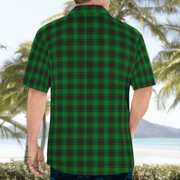 Scottish Kinloch Clan Badge Tartan Hawaii Shirt Crest Tartan Plaid Shirt Scottish Plaid Tartan Plaid - ScotsTee - scotstee.com
