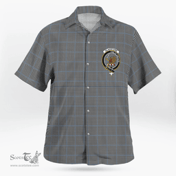 Scottish Gladstone Clan Badge Tartan Hawaii Shirt Crest Tartan Plaid Shirt Scottish Plaid Tartan Plaid - ScotsTee - scotstee.com