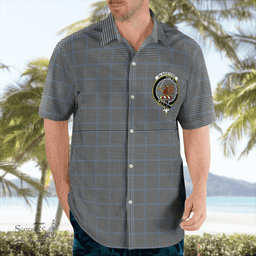 Scottish Gladstone Clan Badge Tartan Hawaii Shirt Crest Tartan Plaid Shirt Scottish Plaid Tartan Plaid - ScotsTee - scotstee.com