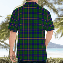 Scottish Carmichael Clan Badge Tartan Hawaii Shirt Crest Tartan Plaid Shirt Scottish Plaid Tartan Plaid - ScotsTee - scotstee.com