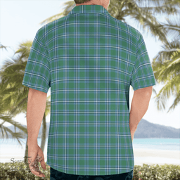 Scottish Irvine Clan Badge Tartan Hawaii Shirt Crest Tartan Plaid Shirt Scottish Plaid Tartan Plaid - ScotsTee - scotstee.com