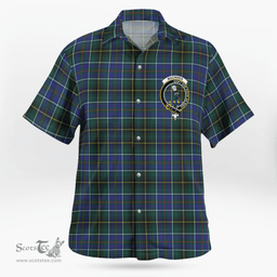 Scottish Macinnes Clan Badge Tartan Hawaii Shirt Crest Tartan Plaid Shirt Scottish Plaid Tartan Plaid - ScotsTee - scotstee.com