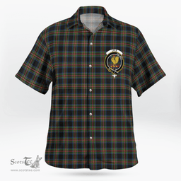 Scottish Lyle Clan Badge Tartan Hawaii Shirt Crest Tartan Plaid Shirt Scottish Plaid Tartan Plaid - ScotsTee - scotstee.com